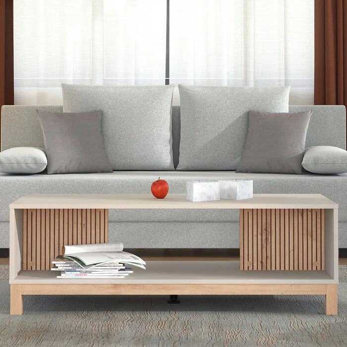 Dorel ESSEX Club Table CashmereArtisan Oak view 2