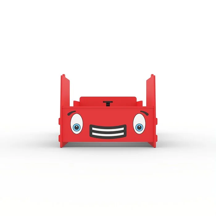 Kidsaw red fire engine toddler bed