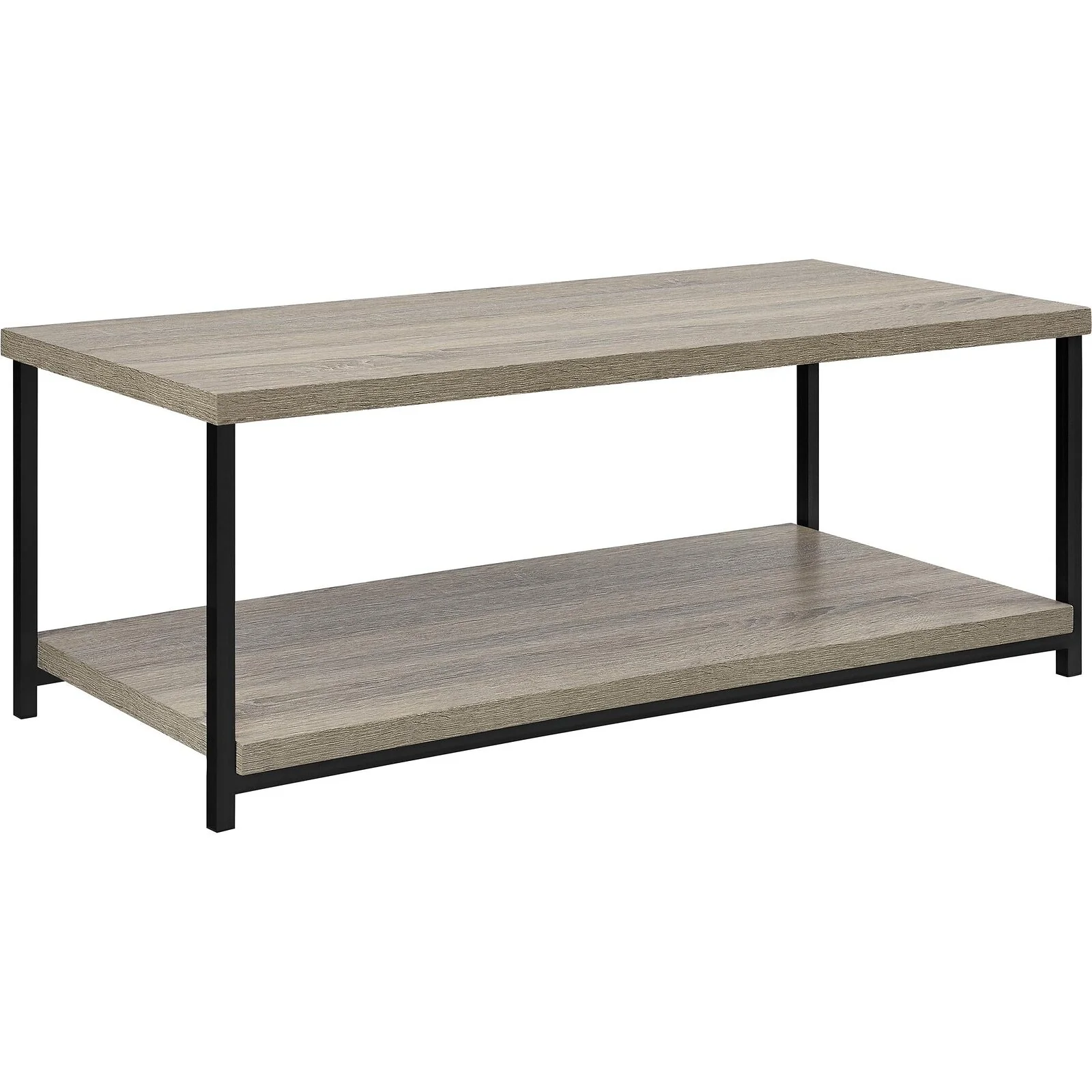Dorel Elmwood Coffee Table - Distressed Grey Oak view 5