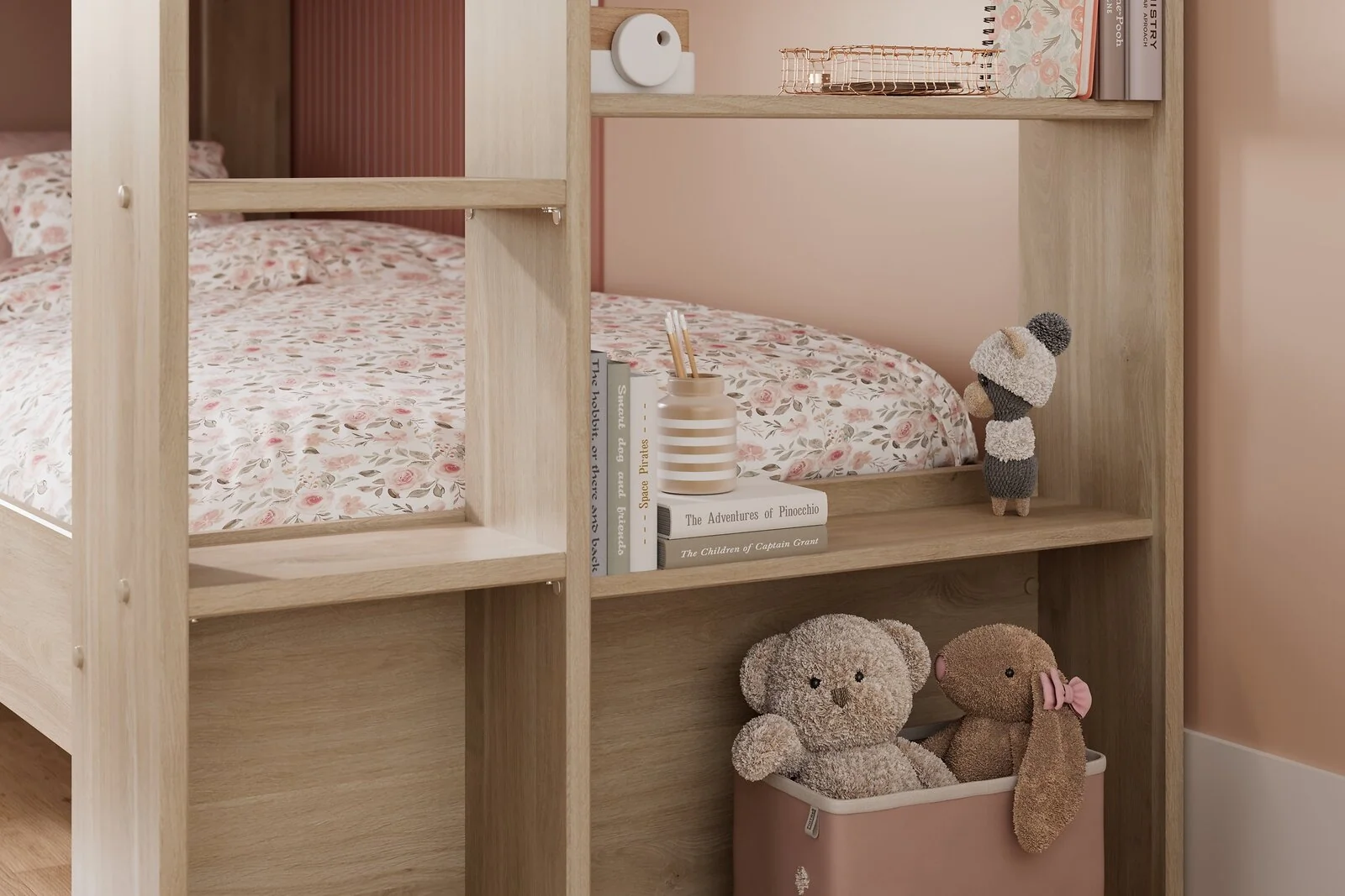 Kids Avenue Escale Bunkbed Oak – view 6