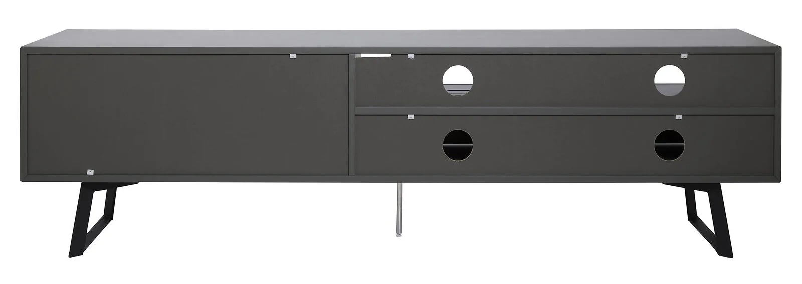 Dorel Carbon TVcabinet in Grey with Storage