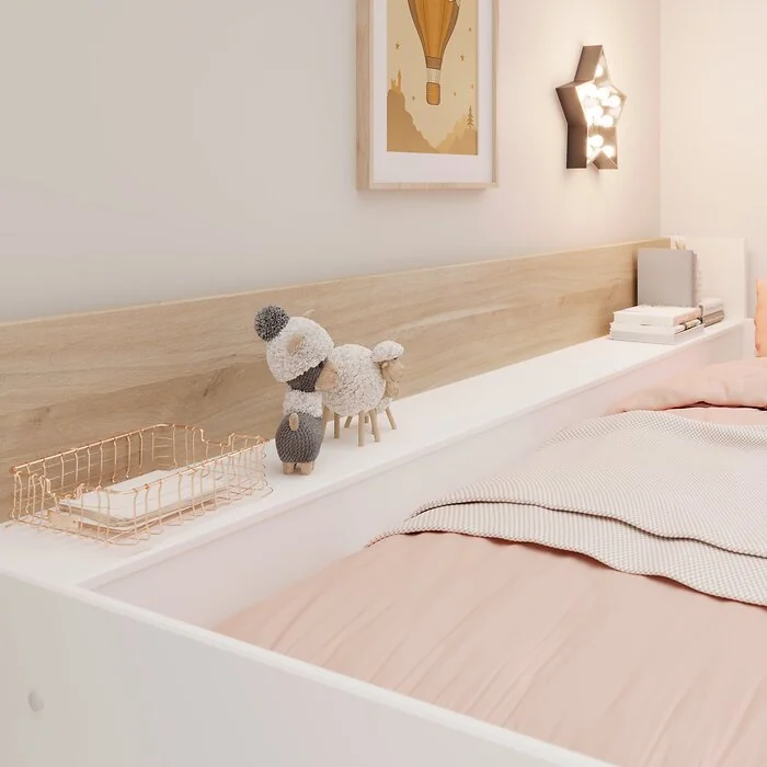 Kids Avenue Andrea Bunkbed White & Oak – view 7