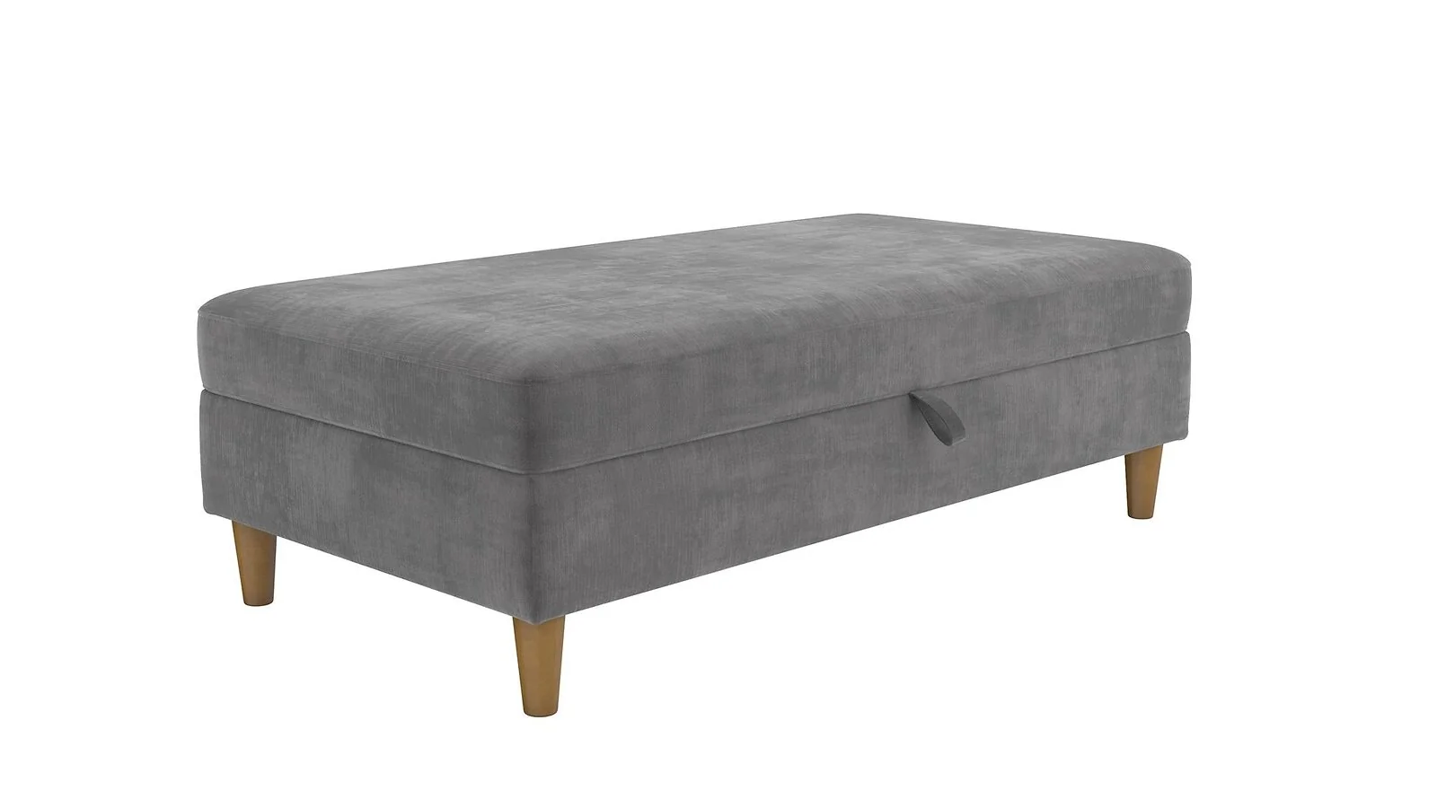 Dorel Hartford Storage Ottoman Chenille view 4