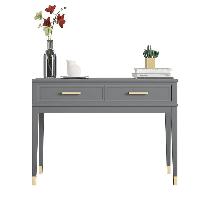 Dorel Westerleigh Console Table Graphite Grey