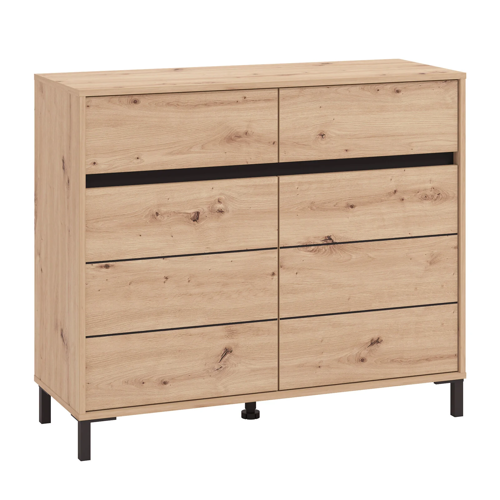 Dorel MARRON Cabinet 106 OakBlack