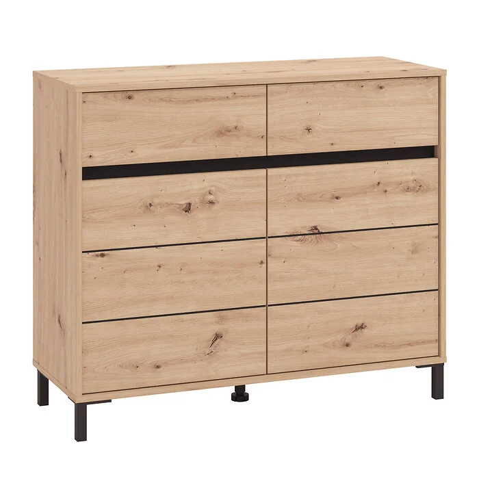 Dorel MARRON Cabinet 106 OakBlack