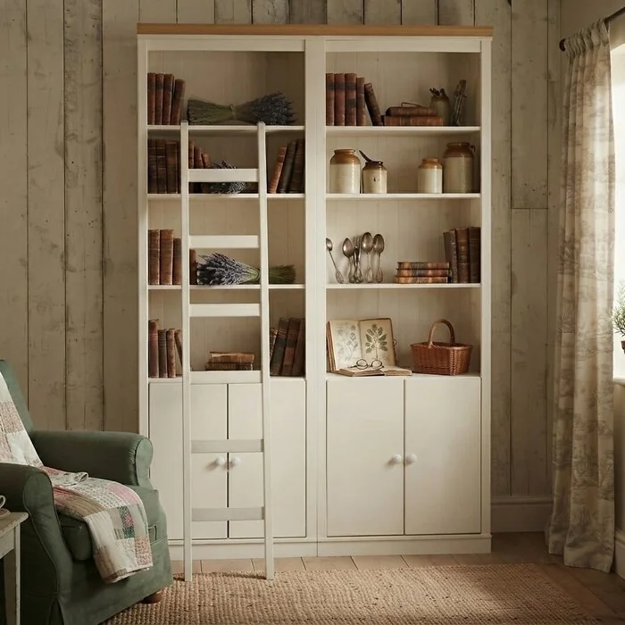 Dorel Anita Wall Unit G WH view 2
