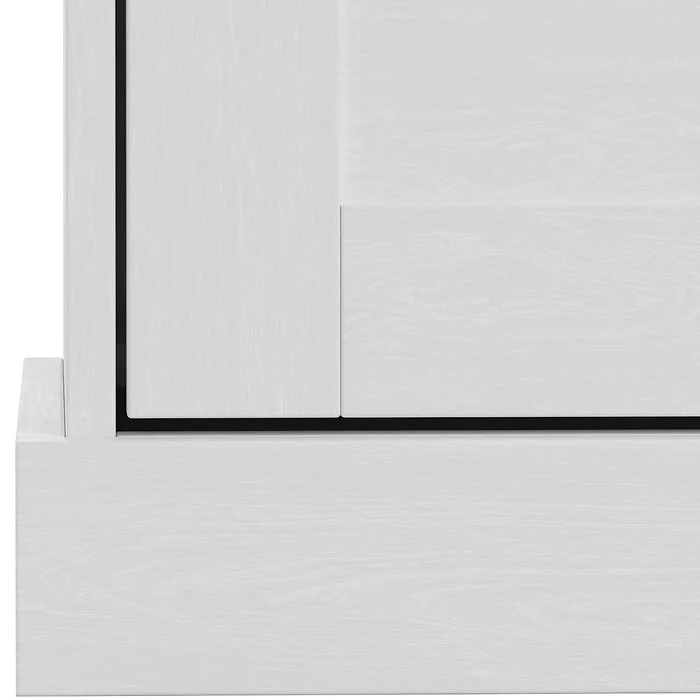 Dorel Motala Shoe Chest 3FL White view 5