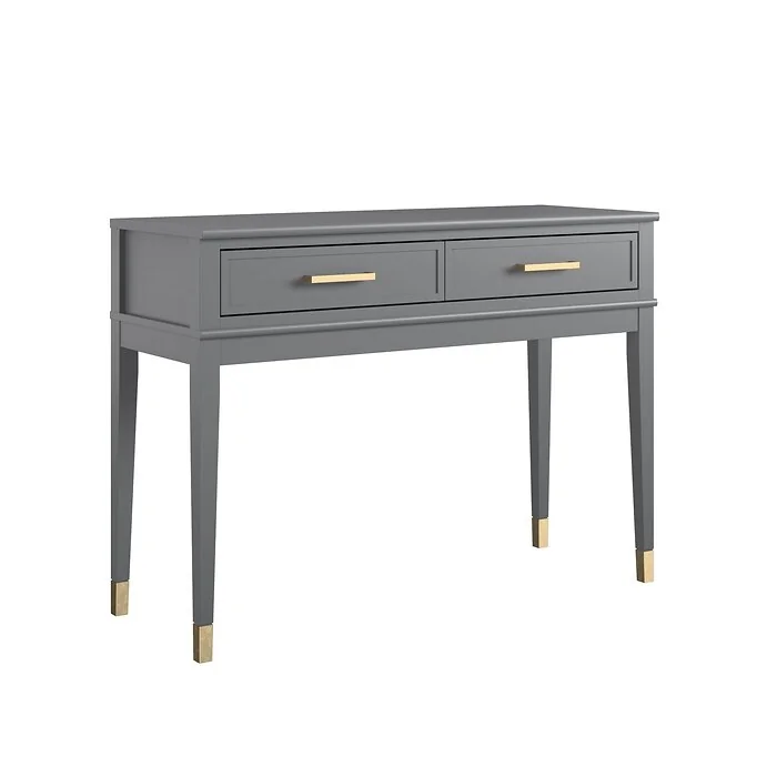 Dorel Westerleigh Console Table Graphite Grey view 2