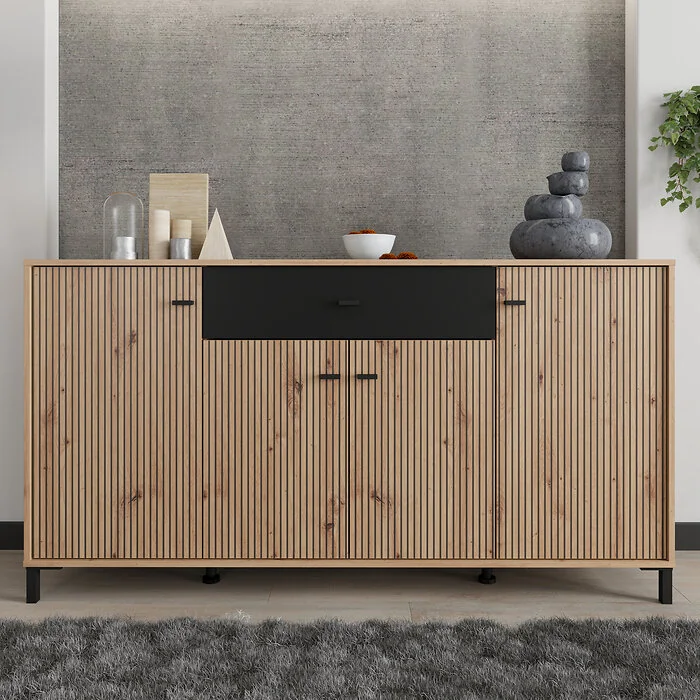 Dorel AVIGNON Cabinet Artisan Oak view 2