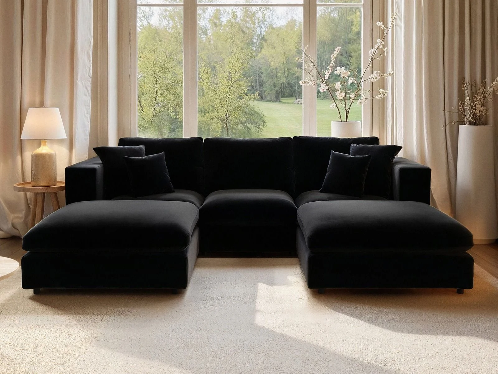 Asher U-Shaped Sofa