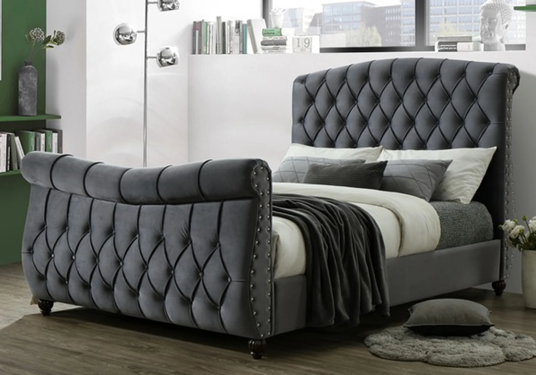 Sleigh Bed